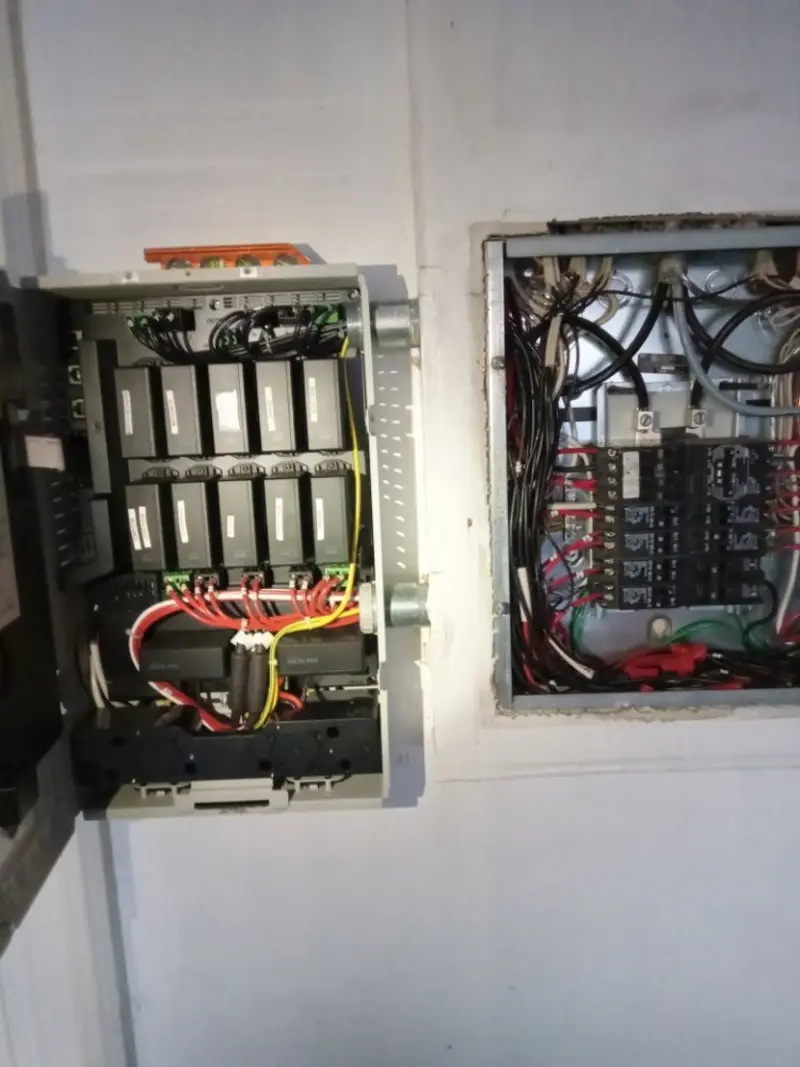Electrical panel upgrade completed for Ring Doorbell Installation in Brookmont